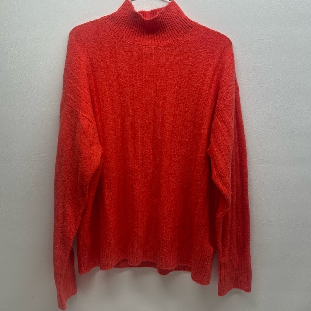 J.CREW WOMENS TURTLE NECK SWEATER SIZE L